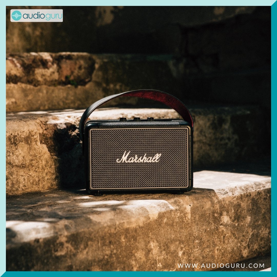 Marshall Kilburn II features a powerful sound and vintage aesthetic, with a combination of a solid and lightweight design, making it easy to carry around. 👉 Get in touch: 📞/Whatsapp: +91-9607929868 #marshall #stereo #speakers #loudspeakers #KilburnII #slim #marshallamps