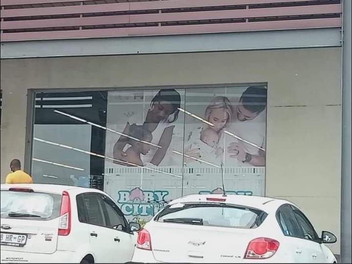 NShezi's tweet photo. This kind of racism and stereotype is sickening. How do we allow @babycityza to perpetuate this behaviour when we black people support their shop? This company must fall. #BabyCityMustFall https://t.co/j3SB2RWAsF