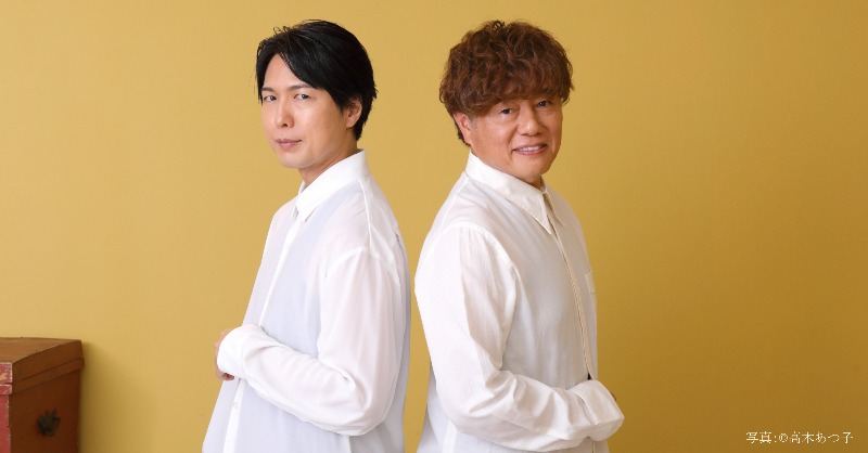 wowowplus_staff's tweet photo. ＼\🌟お待たせしました🌟/／

#文豪ストレイドッグス(#bungosd)
江戸川乱歩役 #神谷浩史 さん
小栗虫太郎役 #草尾毅 さん の
YouTubeコメント動画が到着👏

【放送情報】
#WOWOWプラス 声優朗読会
▶2/9㈭20:00～

【スカパー新規契約者限定🎁】
 応募者"全員"に特製ポストカード3枚セットをお届け！
