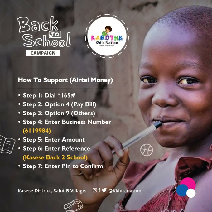 Blessed is the Hand that gives than the one that takes.
Let's create a long lasting smile of the faces of the next young generation
so let's start giving ❤️
#Charitybeginsathome #kasese #EducationForAll