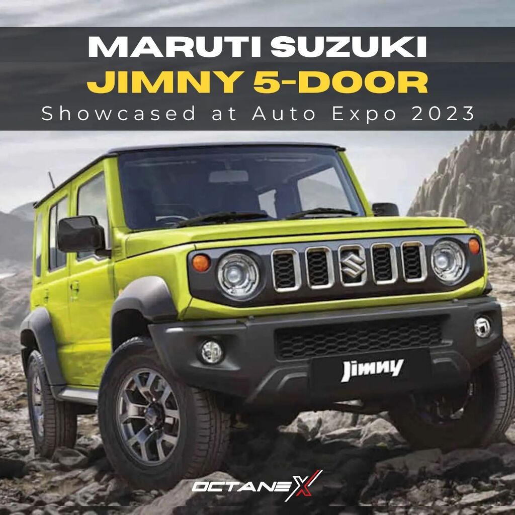 Maruti has globally unveiled the much awaited '5-door Jimny' at the Auto Expo 2023!!
.
.
.
#Maruti #Suzuki #Jimny #5door #AutoExpo2023 #Expo #MarutiSuzuki #MarutiJimny #offroad #offroadadventure #offroading #Rally #Carswithoutlimits #cargasm #cargram #carsofinstagram #amazin…