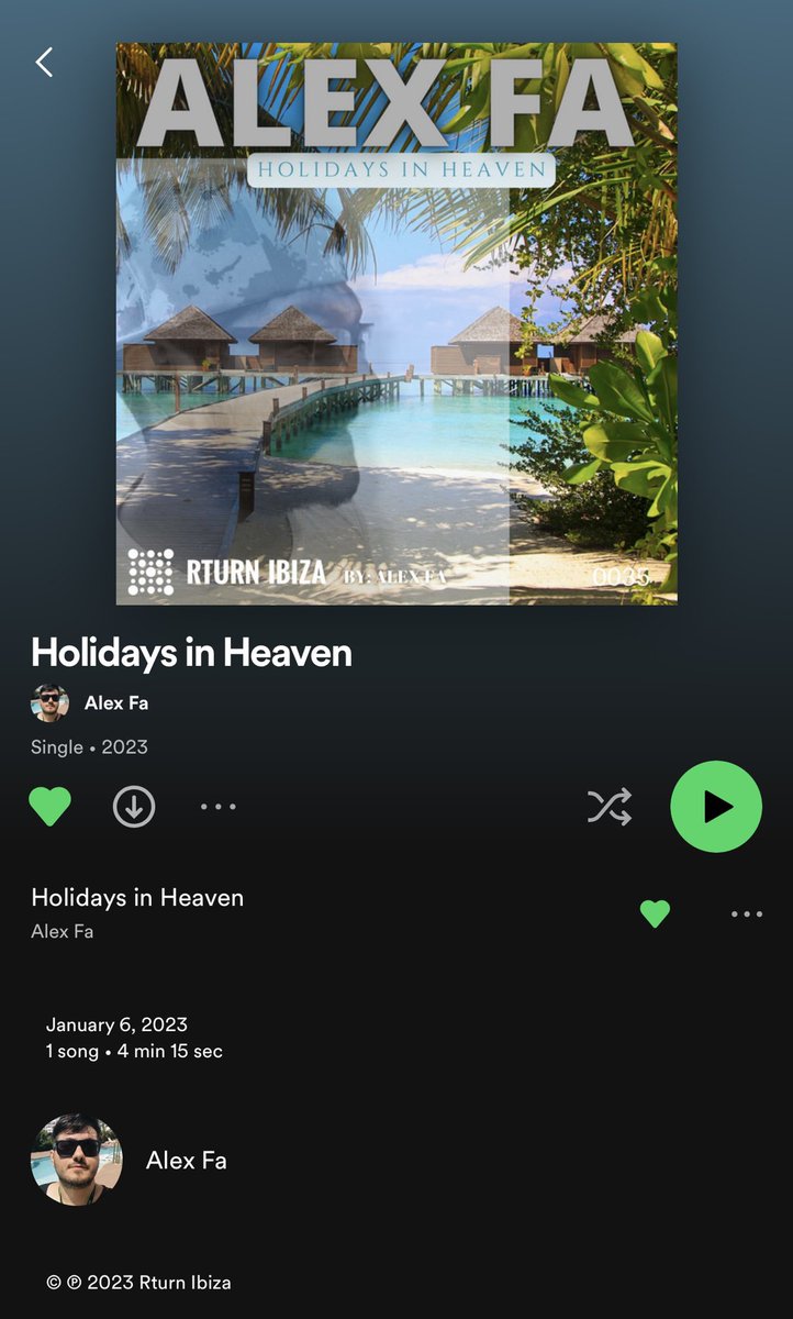 AlexFaOfficial's tweet photo. Listen Now My New Track 🎹🎶💿 Holidays in Heaven on #Spotify 

#alexfa #musician #dj #producer #composer #techhouse #minimaldeeptech #deephouse #house #techno #melodictechno  

https://t.co/p1Cbkcsaxp https://t.co/dfh4VYQcEO