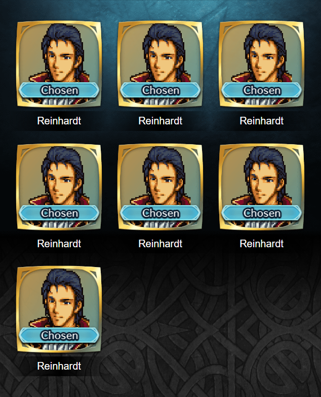MagicIsBroken's tweet photo. And thus, yearly the tradition has been maintained. Thank you all for your support!
#FEChoose #SupportingReinhardt https://t.co/Yz86oRHM41 https://t.co/s44qdOXeMz