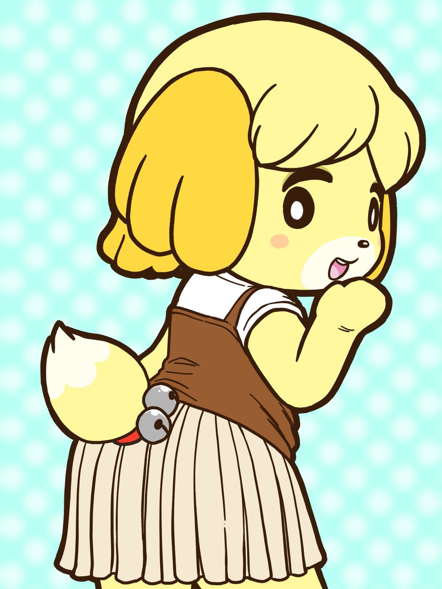 しずえ(あつ森) 「おしり 」|研のイラスト