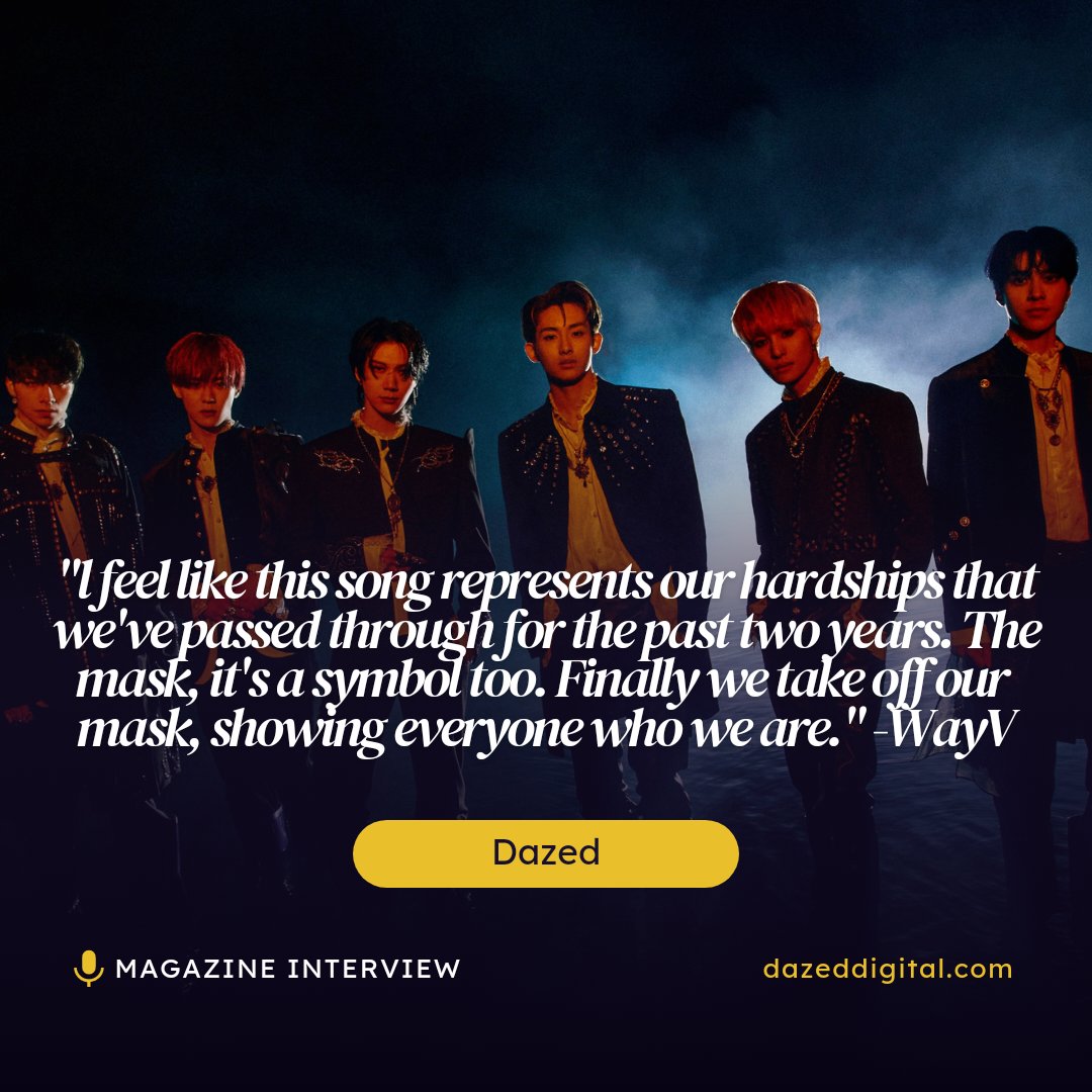 WayV Airlines on Twitter "WayV is featured in Dazed. Click the link to