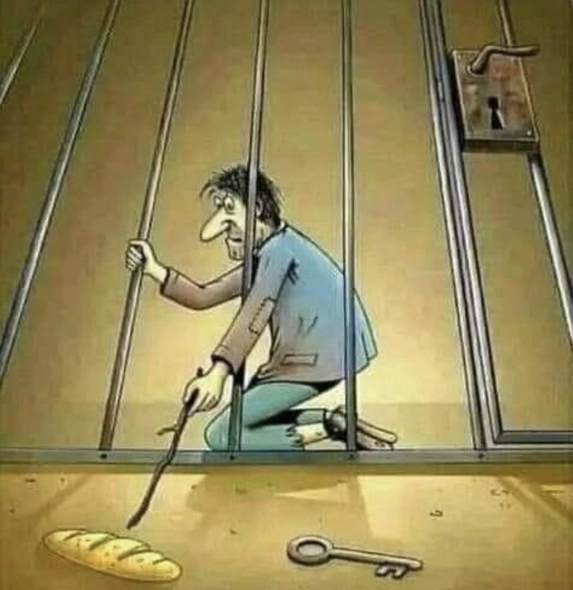 Why did the prisoner choose the bread instead of the key?
If you know the answer, you're a philosopher.