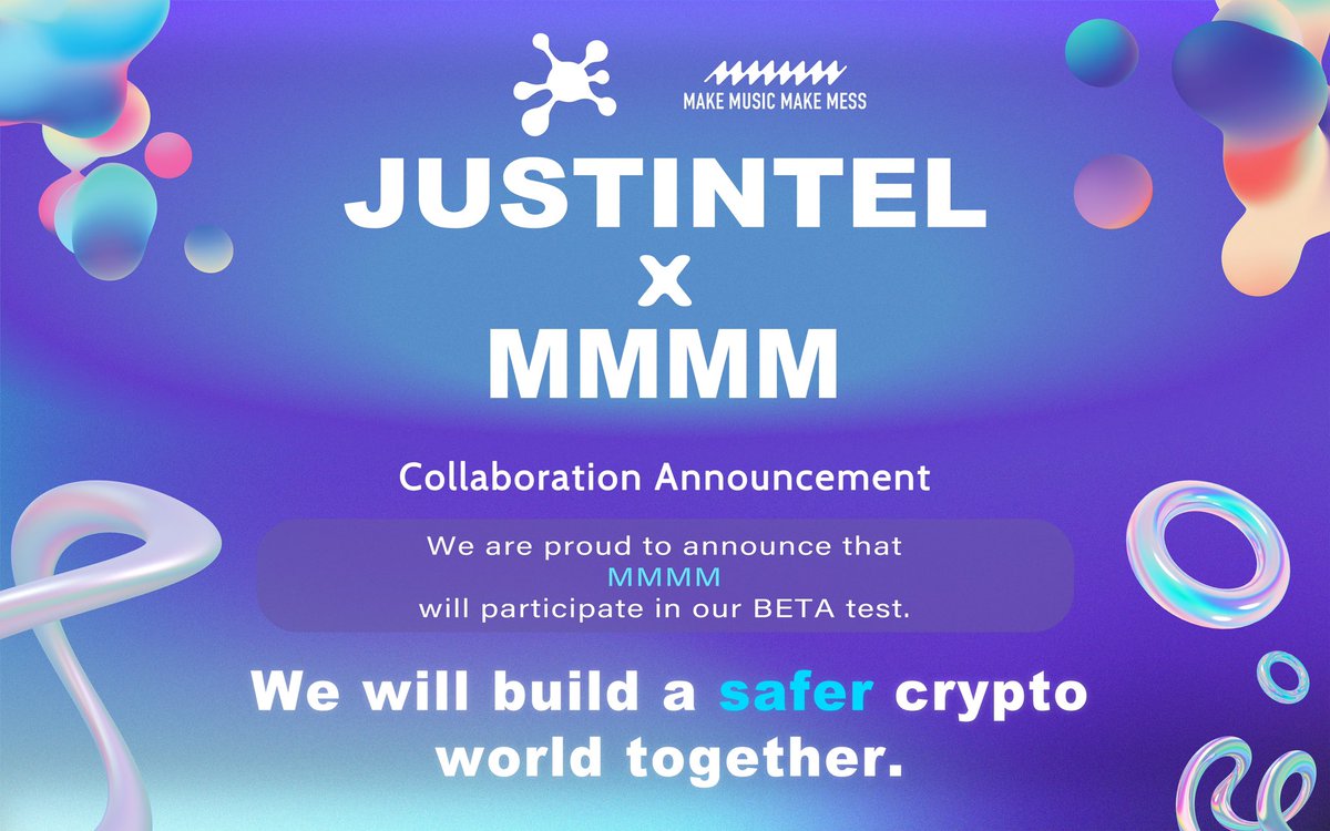 punk7191's tweet photo. 📢 Cooperation Announcement

MMMM x JustIntel

Justlntel is a decentralized platform, building trust for the increasingly trustless world.

🎁 2 Hardware wallets &amp; 5 WL

🙌Join: https://t.co/LrBikwZbaL

✅Follow: @JustIntel_io  @MMMM_TEAM

🔁RT &amp; ❤ &amp; Tag Frens

24h https://t.co/2h8c1KC6ph