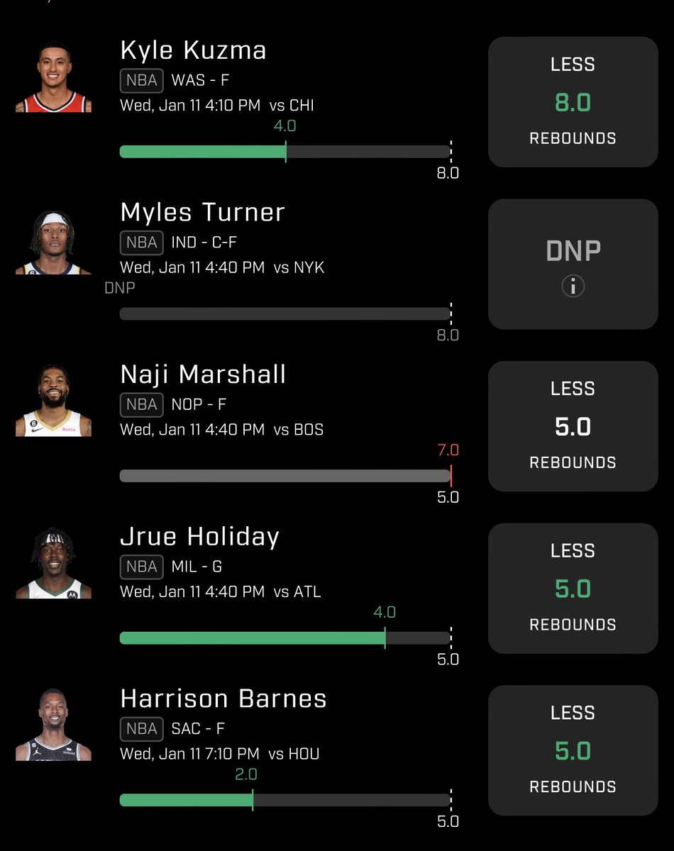 Ale_BaybeeH's tweet photo. I hate going “Less”
But I’m sick of missing by a .5 or less, blowouts and injuries.

None of them fully cashed but 2x is better than a Loss

#PrizePicks #Nba #FlexPlays #SportBetting https://t.co/q0nVZr0b06