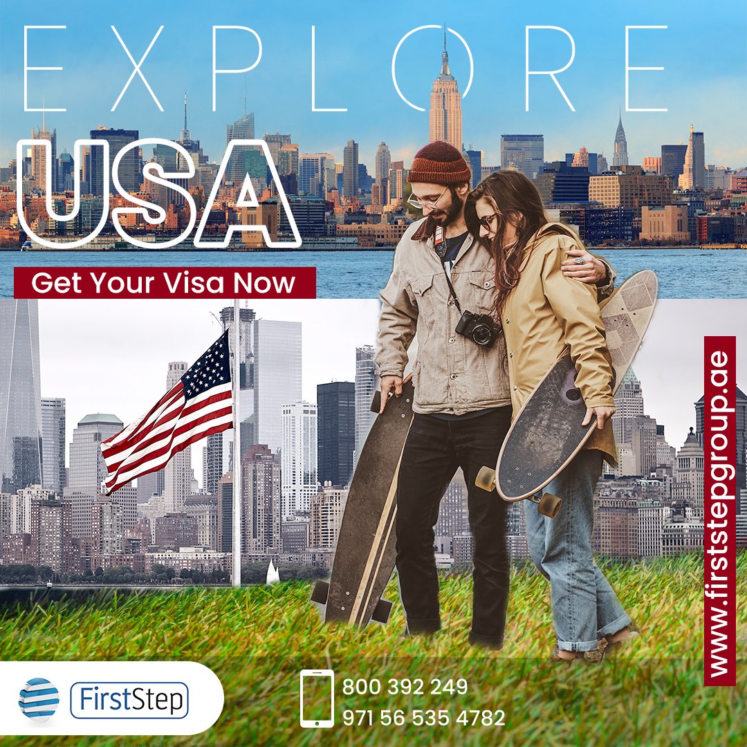 The best time to Explore USA is now! USA visas now made easy for you with First Step. 
Reach out to us now via dm or call us on our toll free number 800392249.

#usa #tourist #business #visa #visaconsultants #immigration #dream #world #tour #uae #dubai #dubailife