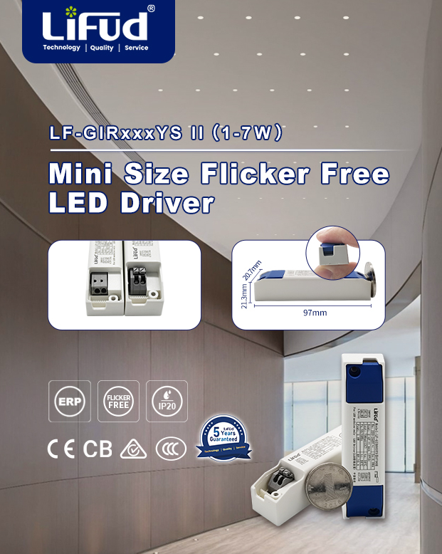 LifudDriver's tweet photo. Lifud LED driver LF-GIRxxxYSII can pass through a 25mm-oblique-diameter hole, suitable for tiny down lights. Although it's small in size, we managed to add terminal blocks to make the wiring more convenient for you. In addition, there's a moistureproof version optional. https://t.co/BCvjZAQQMo