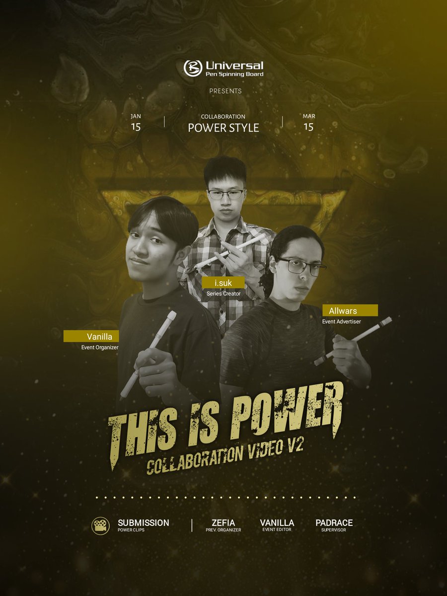 THIS IS POWER CV V2!!!
I assisted by Allwars are about to organize the second series of Zefia's masterpiece. Here's the sign up informations (10 languages):
vanillaupsb.blogspot.com/2023/01/this-i…