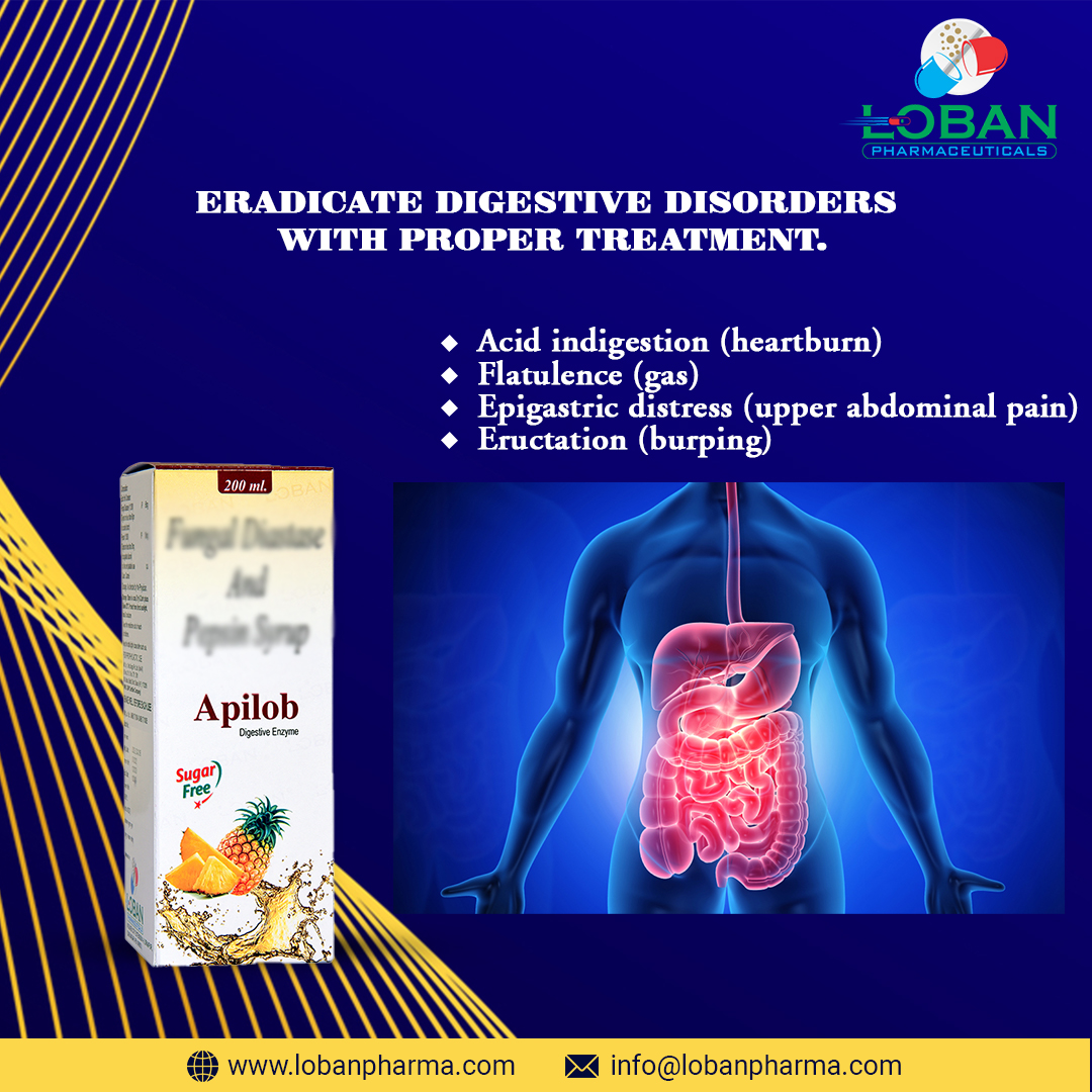 𝐀𝐏𝐈𝐋𝐎𝐁 𝐒𝐘𝐑𝐔𝐏 : This solution is used to treat digestive disorders, heartburn, flatulence (gas), gastric distress and eructation.🌈

Contact Us:
9675631111
#pharma #pharmacompany #pharmaceutical #loban  #digestionhealth #indigestion #GastricProblem #gastricrelief