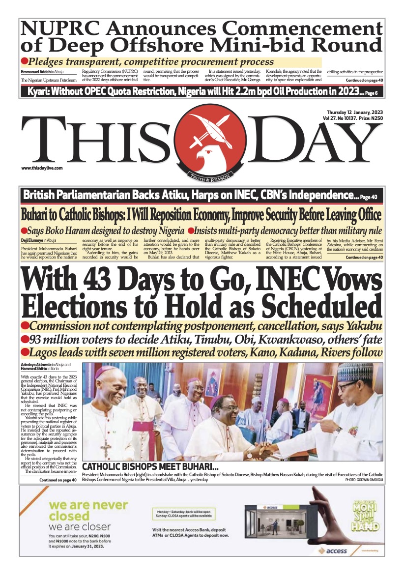 tolaogunnubi's tweet photo. #wike #Benue #restijn #StopBrymo #INEC #AtikuGate #SimonEkpa #JoaoFelix #NnamdiKanu #headliners #newspapers #FrontPages #headlinenews #Zenith #ShaffyBello #Reno #Tbaj #Vini #Obidatti023 #PeterObi #Deborah #Guardiola #olodo #Omar #Churchhill #Atiku #Tinubu https://t.co/WbPWxgJrYD