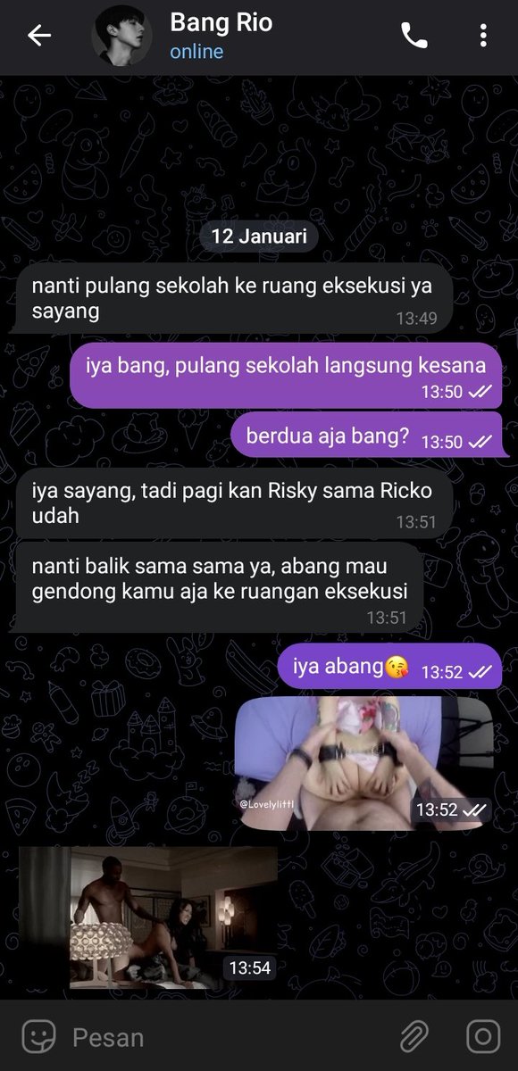 thread18_'s tweet photo. chat nakal dari abang kandung untuk adik kandung tercinta?

mau tau kelanjutannya?
baca dulu disini https://t.co/WSjrA79E8U

.........................................
#chatseks #chatnakal https://t.co/0hrR5kRP52