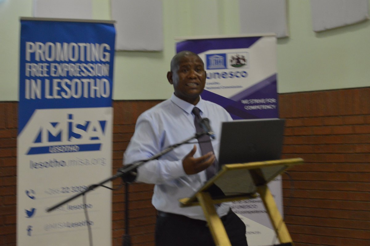 HAPPENING NOW: Media & Information Literacy (MIL) Phase 2 Breakfast Meeting is taking place at Victory Hall (Mojalefa Lephole), Moshoeshoe II, Brought to you by MISA Lesotho & UNESCO