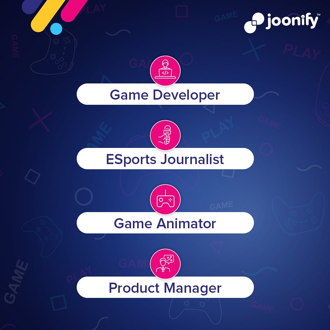 Joonify1's tweet photo. Work Hard, Play Harder? Check out these rewarding careers in the booming gaming industry! 

#joonify #gaming #esports #gamingcommunity #gaminglife #gamerlife #pubg #bgmi #careercoach https://t.co/XxEYm8BO6W