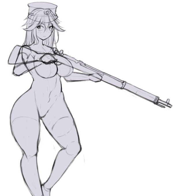 #このタグを見た人はラフ画とその完成絵を見せる 