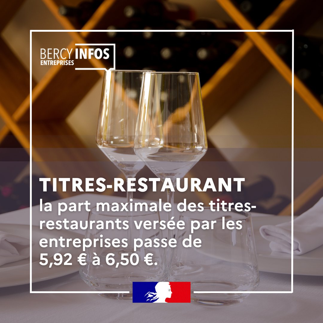 Ministère de l'Économie et des Finances on Twitter "BercyInfos 🍴