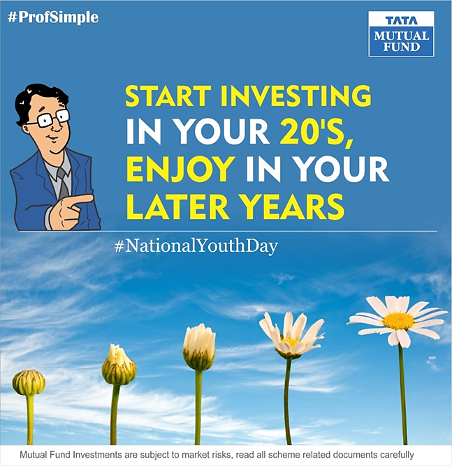 GroweaseI's tweet image. National Youth Day - 12th January

You are never too young to invest. By investing early, you become disciplined. Regular investments made right from an early age can reap huge benefits in later years.

Start an S.I.P today.

#InvestNow #SmartSIP #InvestSmart #Stayinvested