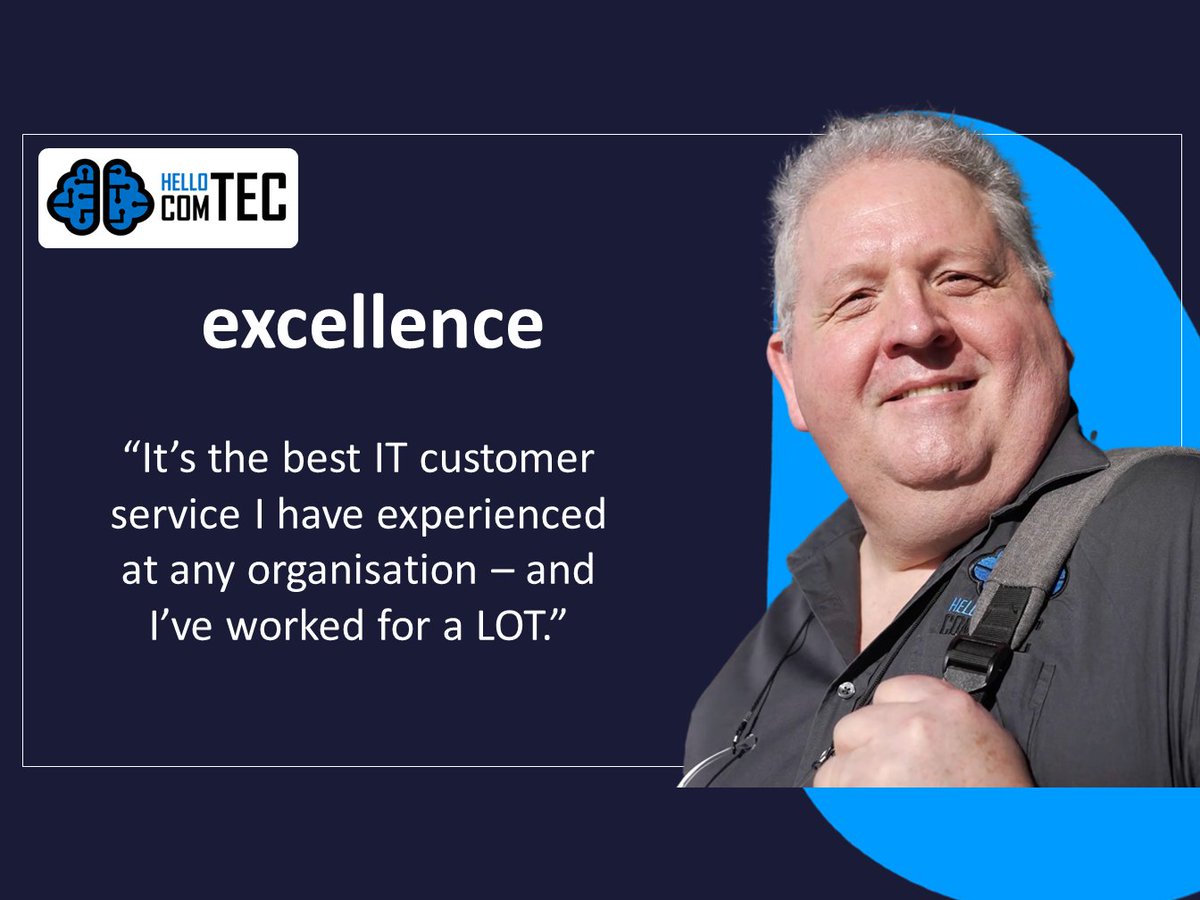 hellocomtec's tweet photo. This is what we work for.  Every day.

We recently carried out a six-month service review with a new client to make sure we were doing what was needed and that they were happy. 

We normally receive feedback from leadership but this organisation polled the whole company! https://t.co/ISzbrQ7JLz