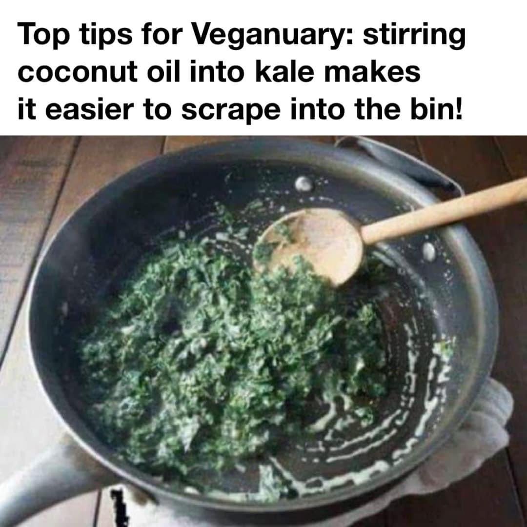 DonaldCMacleod's tweet photo. VEGANUARY !🤦‍♂️🤣 https://t.co/1AnxS3M5JO