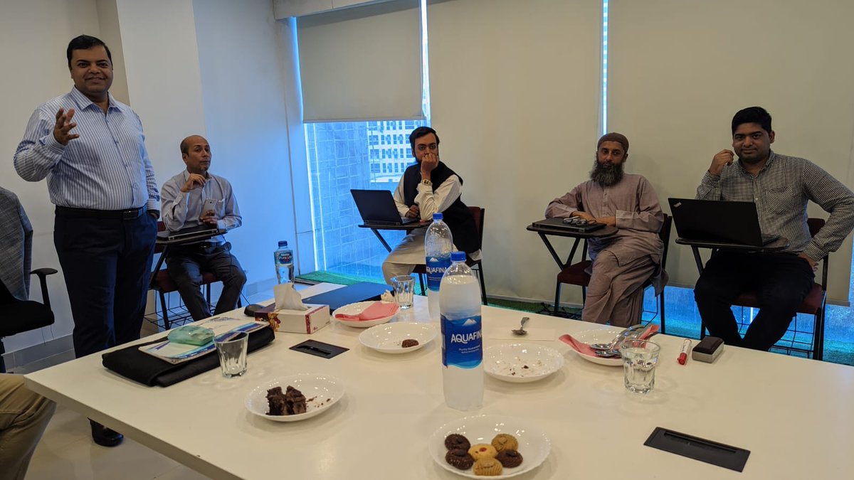 QCloudPK's tweet photo. QCloud team officials from all over Pakistan are gathered under one roof to celebrate past achievements and plan for a better future.

We want QCloud to scale even better and our vision is to become the No.1 Public Cloud Provider in Pakistan.

#leaders #kickoff2023 #meeting https://t.co/5XuGdylO6w