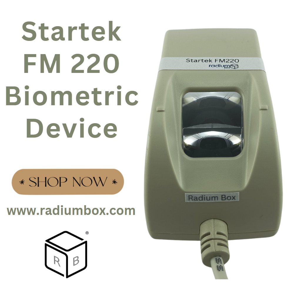 Radium_Box's tweet photo. Radium Box offers the best price for Startek FM220 Fingerprint Scanner, click on the below link to buy now...

To buy now visit the website - https://t.co/OUrdMow6gx 

#FM220U #Startekdevice #radiumbox #biometricdevice #fingerprintscanner #aadhaardevice https://t.co/ibGKJI8oGh