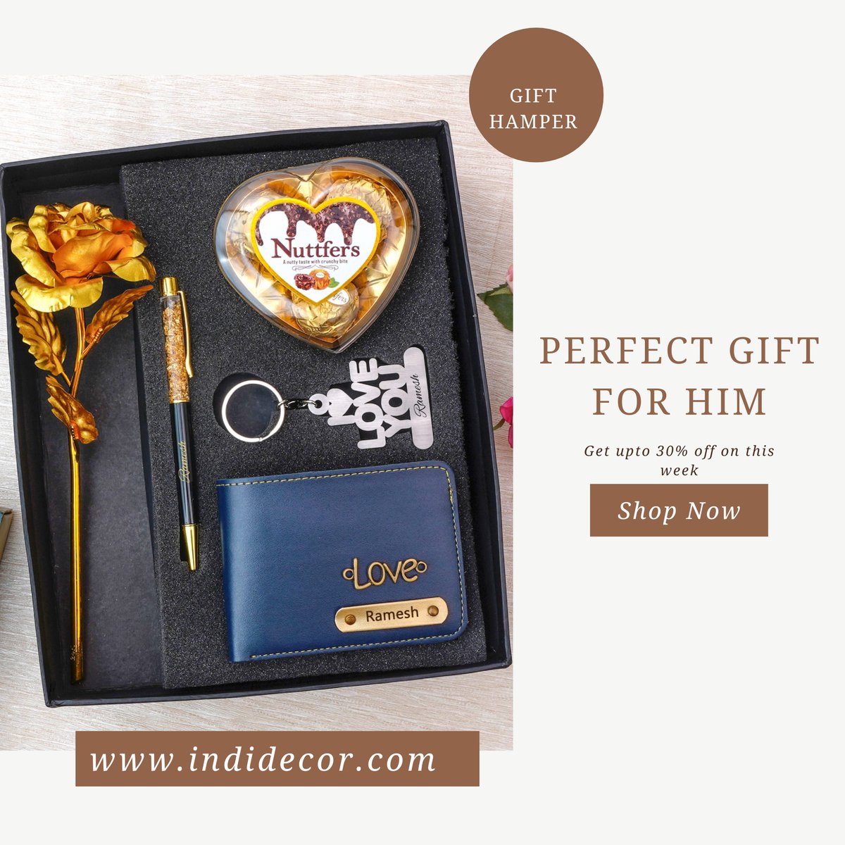 indidecorpage's tweet photo. Personalized Gift hamper for your boy.

#indidecor #WeWrapYourLoveAndEmotions #photo #WalletSet #wallets #women #clutches #photoframegifts #trending #viral #instagram #love #explorepage #explore  #fashion #valentines #valentinegiftideas #giftideas2023 #caring #caricature https://t.co/0RWqxClVHY