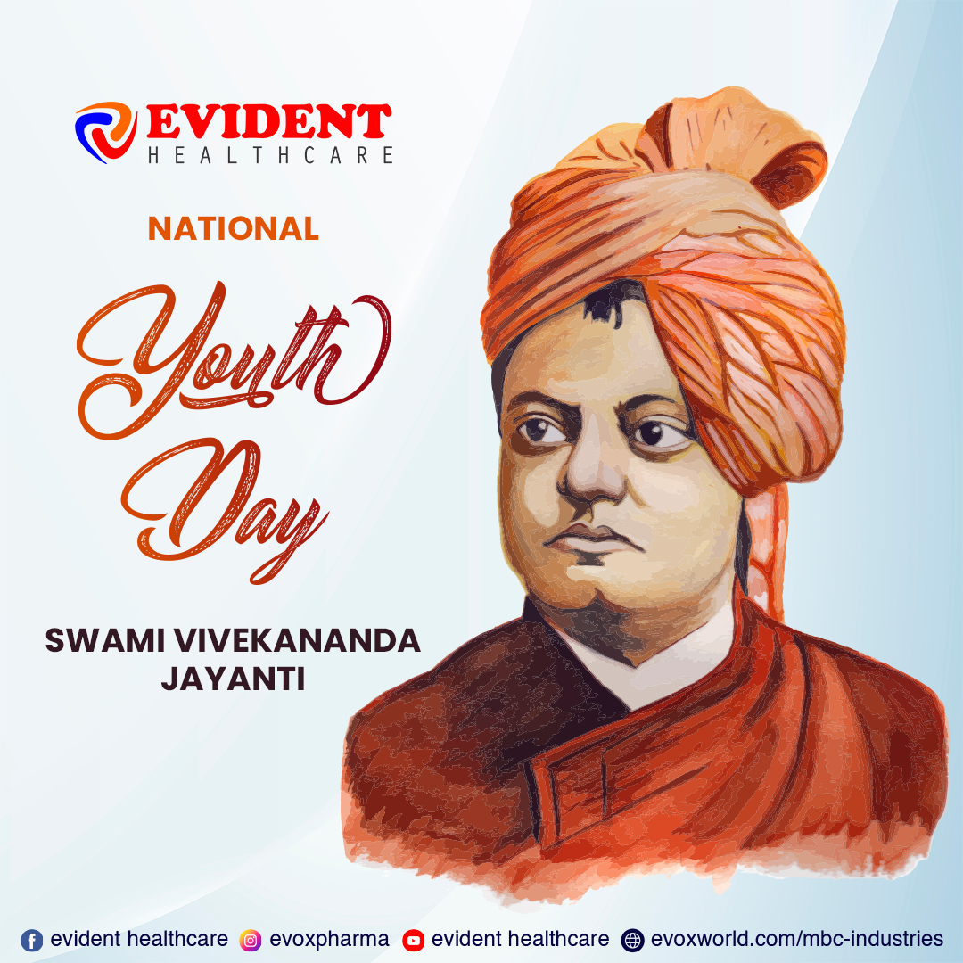 EvoxPharma's tweet photo. National Youth Day, The day also marks the birth anniversary of Swami Vivekananda. He was one of the most popular philosophers and thinkers of India, and this day also helps us recognize his contributions to Indian society.
.
#YouthDay  #swamivivekanandajayanti #VarisuBlockbuster https://t.co/yQ9vOVB9oC