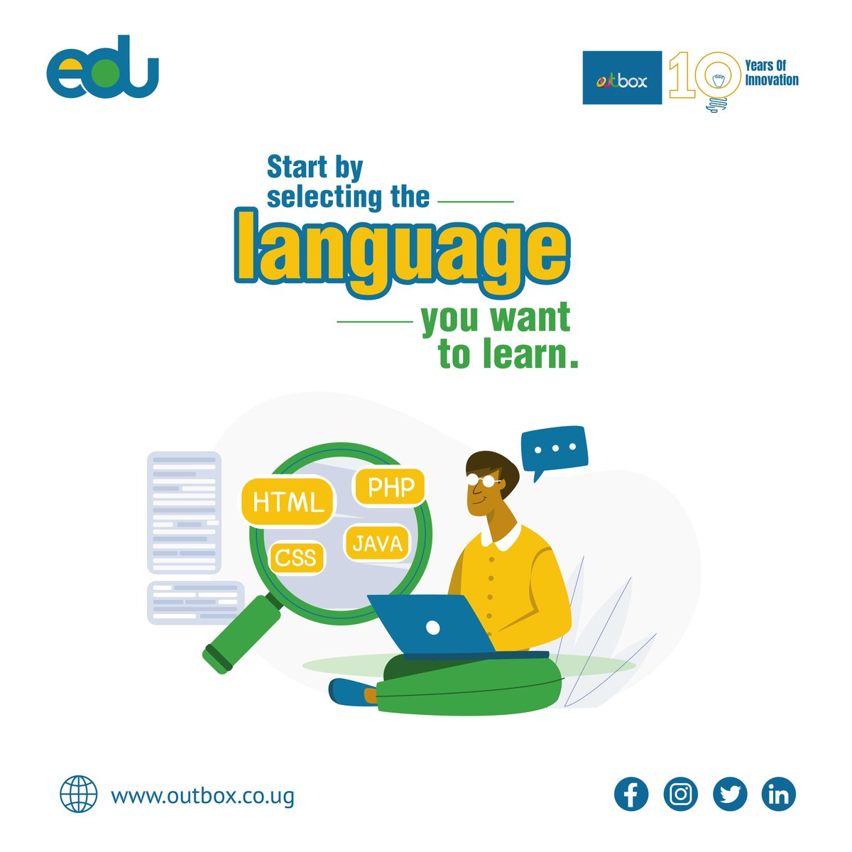 Learning codes can easily tip you off your feet especially if you are a beginner in the field of programming. 

Experts however recommend selecting the language you want to study before you start your trip to becoming a programmer.

#CodeYourFuture