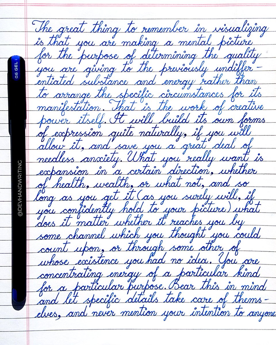 yoursanjay7's tweet photo. English (Cursive) Writing ✍️
For Classes or Queries...
WhatsApp : +91 9754658209
Used Pen :
Pentonic Gel Pen (Dark Blue)
@LincLimited
#Linc #LincLimited #LincIndia #Pentonic #SmoothWriting #DevHandwriting #SanjayKori #Cursive #NFTs https://t.co/0BLBxaftck