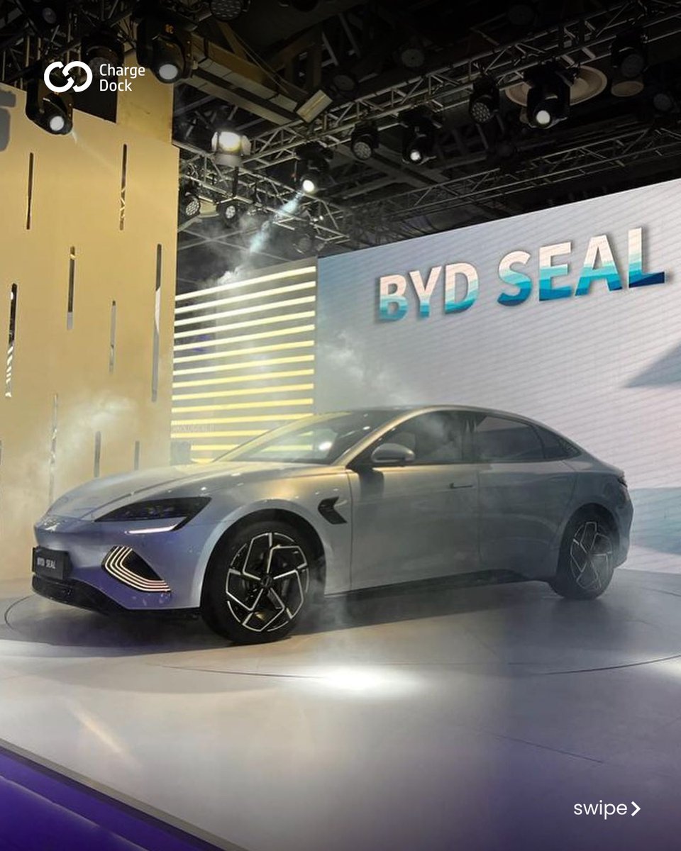 chargedockindia's tweet photo. Days after launching the ATTO 3 in India, BYD has revealed it's electric sedan in India - the SEAL. And while there are no confirmations of it coming to India, it could come to India soon.
#byd #bydseal #exploreexpo #autoexpo2023 #aemotorshow2023 #autonews #autoexpoindia https://t.co/adj54hAeQV
