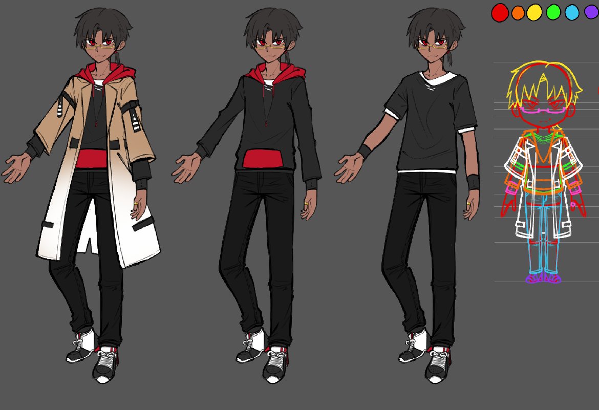 Why did i give him so many layers LMAO

well at least he doesn't get hot