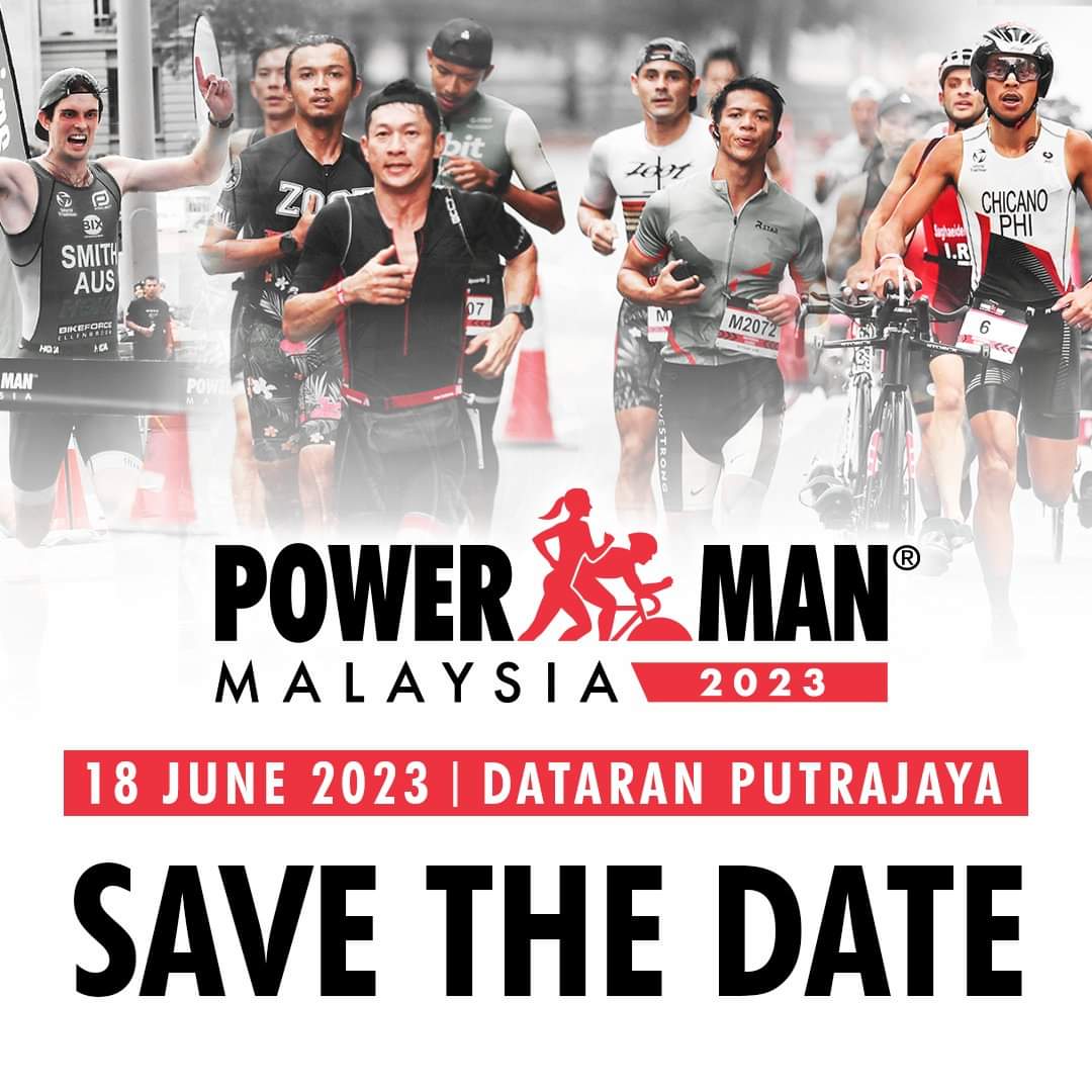 jomkitalari's tweet photo. Tandakan takwim larian anda! Powerman Malaysia bakal dilangsungkan pada 18 Jun 2023 di Dataran Putrajaya. #jomkitalari https://t.co/8HGVKv5Pcn