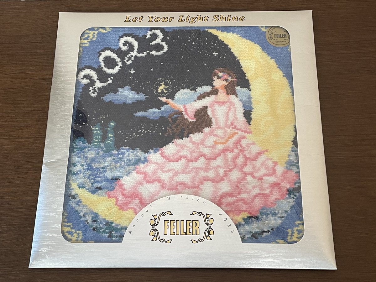 2023年✨フェイラーのアニュアルバージョンはセーラームーンみたいでとっても可愛いです💓🌙✨素敵な贈り物をありがとうございます🙏✨ https://t.co/Eswcszy3LX