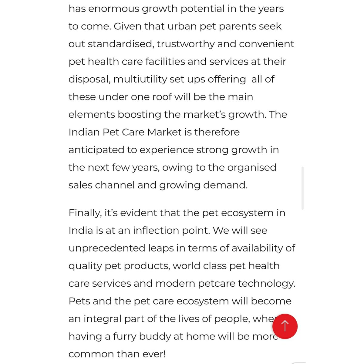 In this article Gaurav Ajmera, Founder of petcare startup Vetic talks about the growing trend of pet adoption and decodes the subsequent factors responsible for India’s growing pet healthcare industry. @timesofindia

#Startupfunding #fundingnews #petcare #pethealthcare #vetic #PR