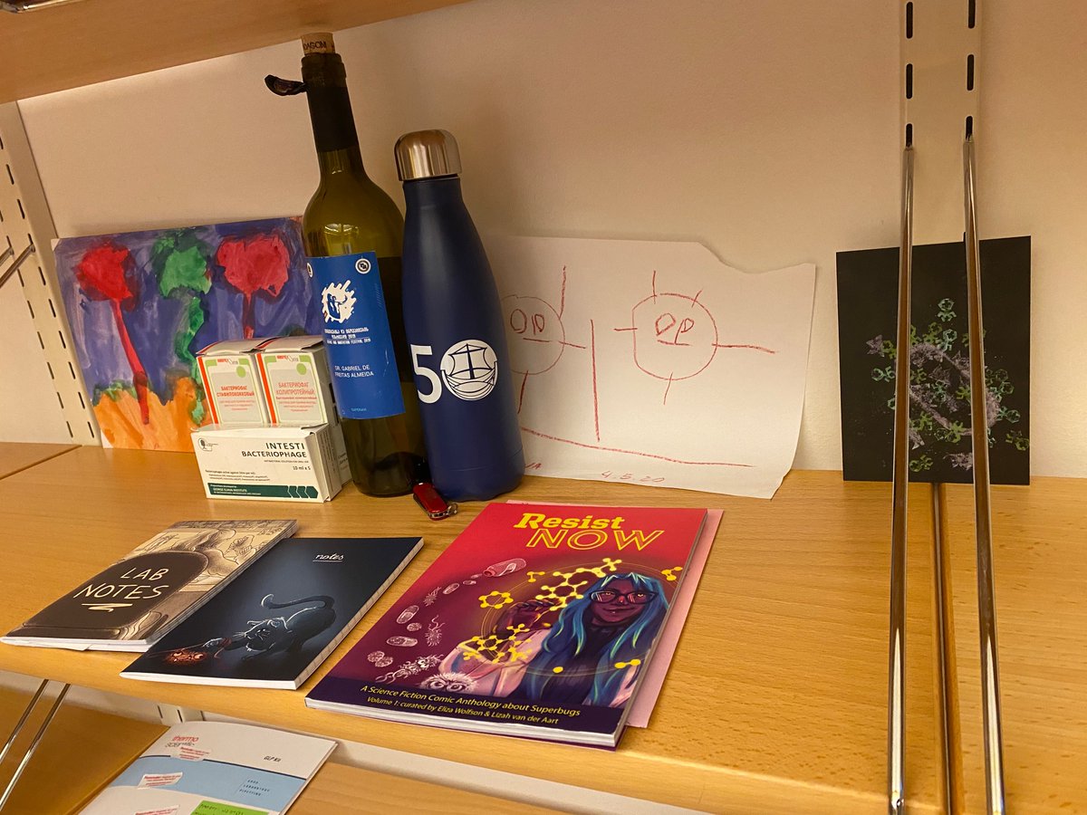 Gabriel_MFA's tweet photo. Now a permanent part of the office. Thanks @AMR_comics @eliza_coli &amp; @LizahvdAart ! https://t.co/dgF6RL1Jah