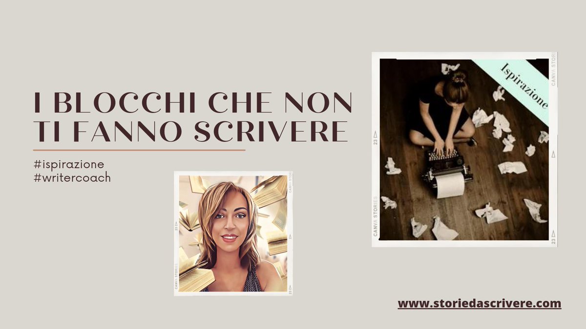 manuelachiarot1's tweet photo. Quante idee che potrebbero diventare storie.
Eppure,una volta davanti al foglio bianco o alla tastiera del pc,qualcosa ci blocca.

Nel mio articolo ti spiego il perchè e ti do qualche consiglio.
Tu che ne pensi?

Buona lettura!📖

#ispirazione #writercoach
https://t.co/HahvuRTTng https://t.co/dvU5IcsfLj