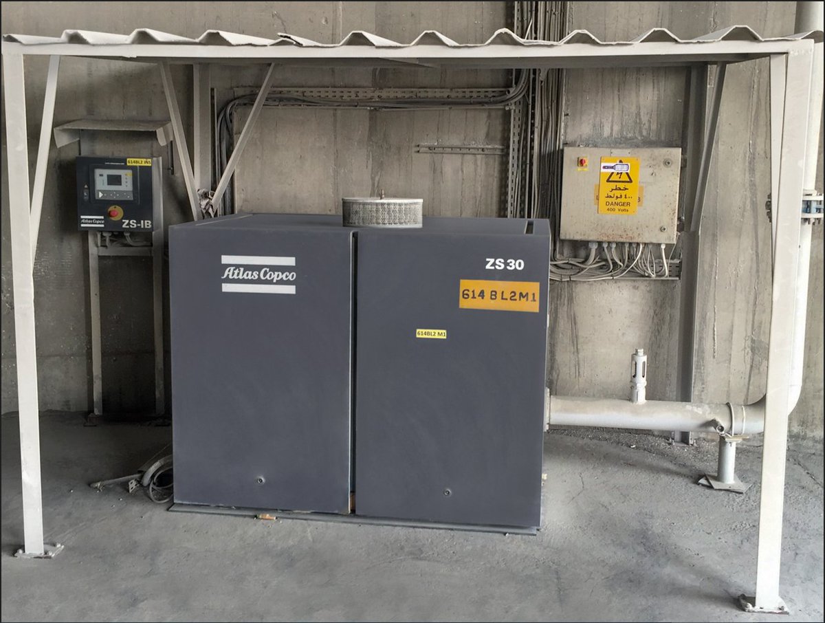 AtlasCopcoME's tweet photo. National Cements Factory (NCF, Abu Dhabi), a leading manufacturer of Ordinary Portland cement in UAE, cut their operational cost with Atlas Copco ZS screw blower technology. They have generated 30% savings on their operational cost. 
 https://t.co/0D3RM0V6T4
#AtlasCopcoMiddleEast https://t.co/vJRHkOdXIk