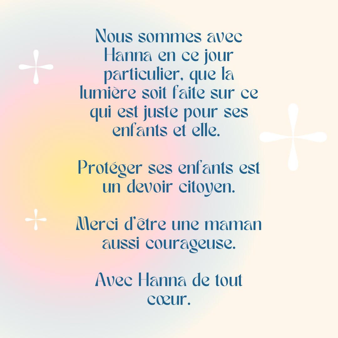 assopeaudame's tweet photo. Deuxième jour d’audience: Aujourd’hui, une #maman est jugée en appel pour avoir appliqué l’#ÉtatDeNécessité.
 
 Aujourd’hui, 3 enfants sont coupés de leur maman pour avoir révélé l’#inceste paternel.

@Justice4Hanna @CharlotteCaubel @E_DupondM @EmmanuelMacron  @CIIVISE_contact https://t.co/8Ic3FZEPyR