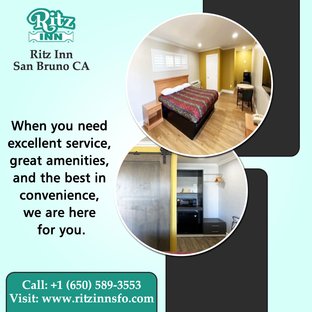 InnRitz's tweet image. As a guest at our hotel, you can enjoy a variety of amenities. For more information: Call -  +1 (650) 589-3553  or visit - ritzinnsfo.com

#amenities #amenitieshotel #hotel #hotelamenities #hospitality #travel