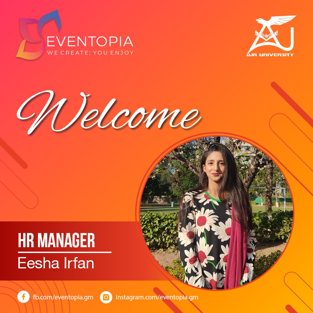 GreyMindNet's tweet photo. We warmly welcome Eesha Irfan to GreyMind's "Eventopia" company as HR Manager &amp; wish her success on her journey with us.
#Success #Students #JobSeekers https://t.co/EIOL6s3GqA