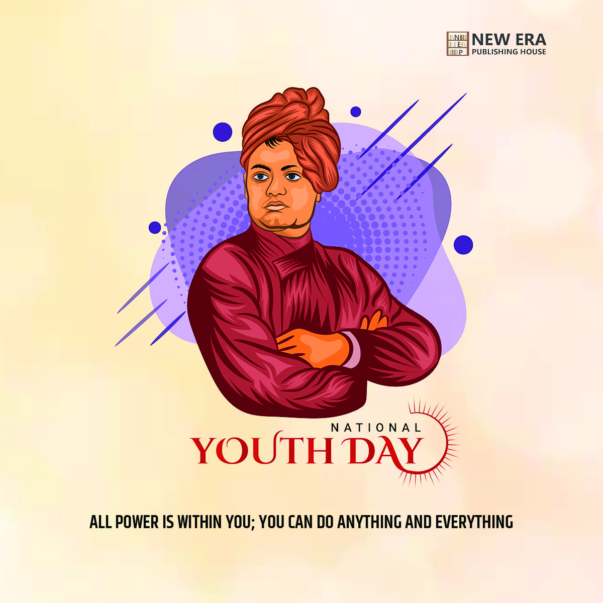 EraPublishing's tweet photo. युवकांचे आदर्श, प्रेरणास्थान, युगदर्श संन्यासी अध्यात्म एकात्मिक राष्ट्रवादाचे प्रचारक व प्रसारक, देशाच्या संस्कृतीची पताका अटकेपार घेऊन जाणारे , स्वामी विवेकानंद ....🚩
यांना जयंतीनिमित्त विनम्र अभिवादन.
सर्वांना #राष्ट्रीययुवादिनाच्या हार्दिक शुभेच्छा.
#NationalYouthDay2023 https://t.co/7quiFRCNT8