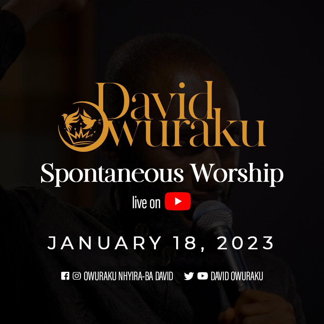 davidowuraku_'s tweet image. The long wait is over, hallelujah! 
Coming this January, on the 18th is #SpontaneousWorship for y’all 🙏🏾

#Anticipate …I am excited about this! Video will be uploaded on my YouTube channel, kindly subscribe if you haven’t. Link in bio!

#DavidOwurakuMinistries #Anticipate