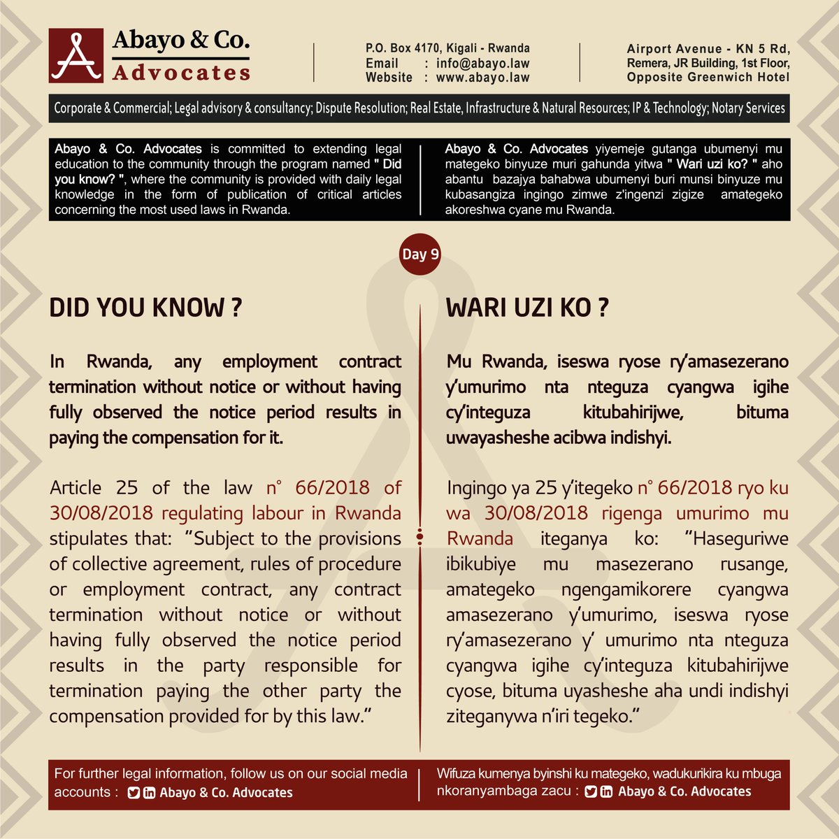 Abayo & Co. Advocates tweet media
