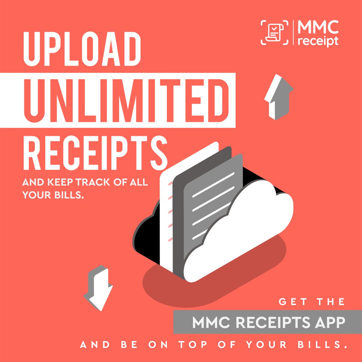 Unlimited uploads to keep your finances organized and a smile on your face

Simplify your receipt management game with the MMC Receipt App. 

#MMCReceipt #Application #receiptmanagement #expensetracking