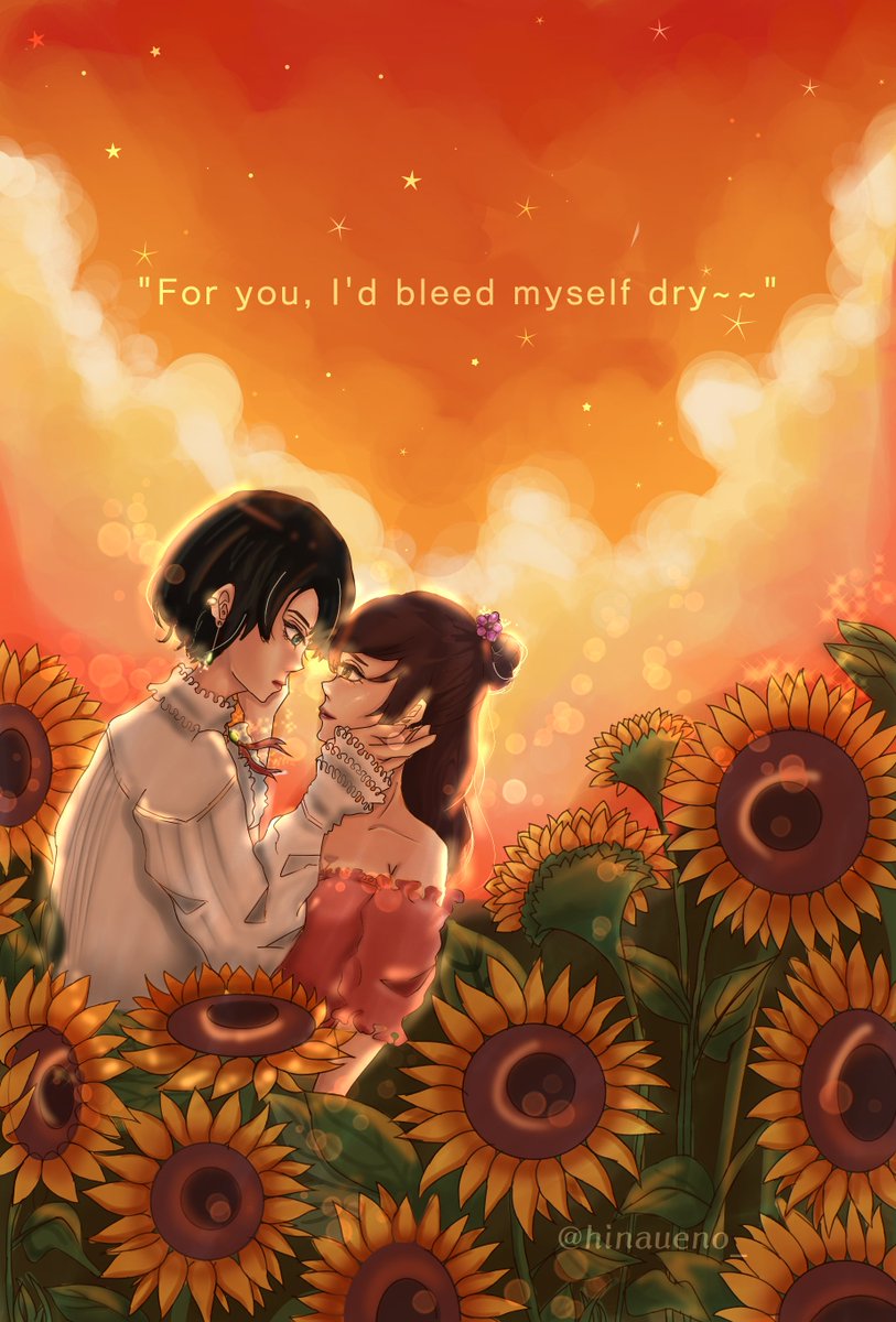 helianthous1's tweet photo. "And you know, for you, I'd bleed myself dry
For you, I'd bleed myself dry"~~ 🌅💛🌻
🏷️ : #coldplay #coldplayyellow #lyrics #oc #digitalart #artistsontwitter #artmoots #medibang #artstreet https://t.co/O8CkaO5VHX