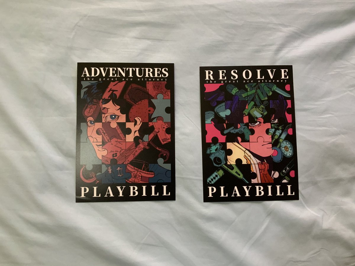 dgs2 spoilers

got some merch delivered today from <a href="/aatarot/">The Great Meiji Tarot 🌸 Complete, thank you!</a> and <a href="/TurnaboutCinema/">Turnabout Cinema 🎬 – Completed</a>!!! i love the tarot deck its so good, the little notepad is so cute as well. and i Rushed to get the leftover dgs prints from the cinema zine… thank you guys so much for creating these!!