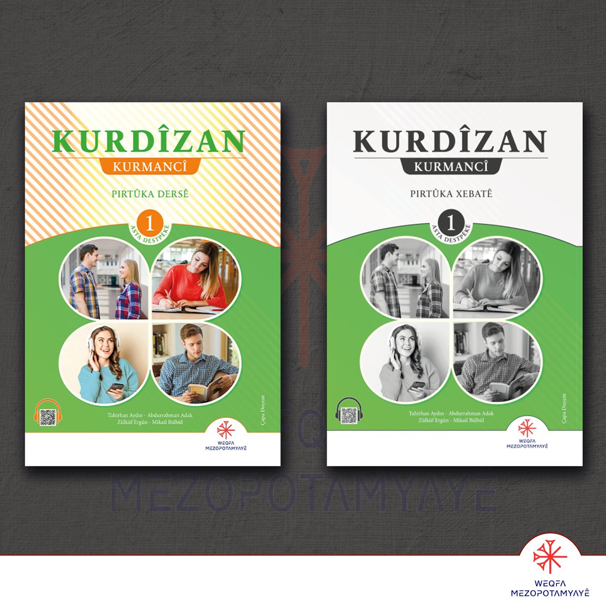 wmezopotamyaye's tweet photo. 📚Berhemên Weqfa Mezopotamyayê yên li ser zimanî,

🔗"Kurdîzan -1"
🔗"Rahênanên Zimanê Kurdî"
🔗"Tûhfetu'l-Xîlan Fî Zimanê Kurdan"
🔗"Kêşana Karên Kurdî"
🔗"Duzimanî - Zarok û Perwerdehî"
🔗"Rêbera Rastnivîsînê"
🔗"Ferhenga Têgihên Hiqûqê"
 
📍Ji bo sparişê:

Tel: 0549 440 22 20 https://t.co/AT1R5Maghv