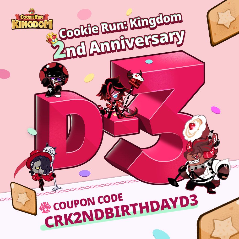 Kodeations on Twitter "New Coupon Code For Cookie Run Kingdom! Redeem